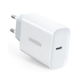 INCARCATOR retea Ugreen, CD127 Quick Charge 30W, 1 x USB Type-C 5V/3A, alb 70161 (timbru verde 0.18 lei) - 6957303871612 