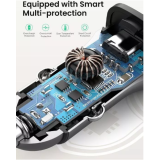 INCARCATOR auto Ugreen, CD130 1 x USB Output 5V/2.4A si 1 x USB Type-C Output 5V/3A, total output 18W, pt. bricheta auto, gri 30780 (timbru verde 0.8 lei) - 6957303837809 