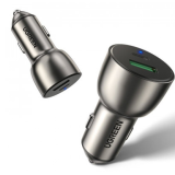 INCARCATOR auto Ugreen, CD213 1 x USB Output 5V/3A si 1 x USB Type-C Output 5V/3A, total output 42.5W, pt. bricheta auto, albastru 60980 (timbru verde 0.8 lei) - 6957303869800 