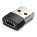 Adaptor USB OTG Vention, USB 2.0 (T) la USB Type-C (M), rata transfer 480 Mbps, invelis PVC, negru, CDWB0 (timbru verde 0.03 lei) - 6922794755277 Adaptor USB OTG Vention, USB 2.0 (T) la USB Type-C (M), rata transfer 480 Mbps, invelis PVC, negru, CDWB0 (timbru verde 0.03 lei) - 6922794755277
