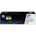 Cartus Toner HP Nr. 128A Magenta 1500 Pagini for Color LaserJet CM1415NF MFP, Color LaserJet CM1415NFW MFP, Color LaserJet Pro CP1525N, Color LaserJet Pro CP1525NW CE323A