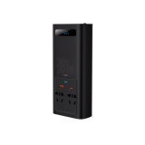 INVERTOR ELECTRIC auto Baseus, IGBT, 2 x AC, 1 x USB Type-C, 1 x USB, 300W 220V, conectare auto 12V, negru CGNB010101 (timbru verde 2.00 lei) - 6932172608675 