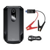 STARTER auto Baseus Super Energy Max, display LED, capacitate 20000mAh/3.7V/74Wh, 2 x USB 5V/2.4A, start-up voltage 12V, motoare benzina sub 8L si diesel sub 4L, negru CGNL020001 (timbru verde 0.8 l 