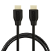 CABLU video Logilink, HDMI (T) la HDMI (T), rezolutie maxima 4K UHD (3840 x 2160) la 30 Hz, conectori auriti, 2m, negru CH0037 (timbru verde 0.8 lei) 