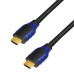 CABLU video LOGILINK, HDMI (T) la HDMI (T), 3m, conectori auriti, rezolutie maxima 4K DCI (4096 x 2160) la 60 Hz, ver. 2.0b, w. ethernet, negru, CH0063 (timbru verde 0.18 lei) 