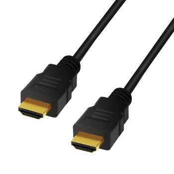 CABLU video LOGILINK, HDMI (T) la HDMI (T), 5m, conectori auriti, rezolutie maxima 8K (7680 x 4320) la 60 Hz, negru, CH0080 (timbru verde 0.8 lei) 