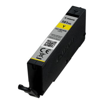 Cartus Cerneala Original Canon Yellow, CLI-581XXLY, pentru Pixma TR7550|TR8550|TS6150|TS6250|TS705|TS8150|TS8250|TS9150|TS9155|TS9550, , (timbru verde 0.15 lei), 1997C001AA 