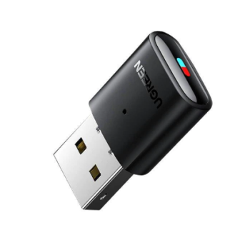 ADAPTOARE Bluetooth Ugreen, CM408 conectare prin USB 2.0, suporta doar conectare casti bluetooth, distanta 10 m (pana la), Bluetooth v5.0, antena interna, negru 10928 (timbru verde 0.18 lei) - 6 