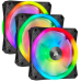 Cooler procesor Corsair CR COOLER QL120 RGB 120 mm PWM TRIPL FAN CO-9050098-WW Cooler procesor Corsair CR COOLER QL120 RGB 120 mm PWM TRIPL FAN CO-9050098-WW