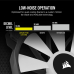 Cooler procesor VENTILATOR Corsair, pt carcasa PC, 140 mm, 1200 rpm, LED RGB, 2 ventilatoare, CO-9050111-WW 