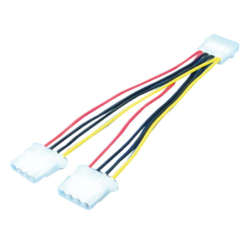 CABLU alimentare LOGILINK, adaptor Molex (T) la 2 x Molex (M), CP0001 (timbru verde 0.08 lei) 