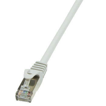 LOGILINK - Cablu F/UTP, cat 5e, 7,5m, gri (patchcord)