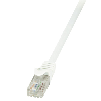 PATCH CORD UTP LOGILINK Cat6, cupru-aluminiu, 1.5 m, alb, AWG24, CP2041U (timbru verde 0.18 lei) 