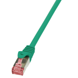 PATCH CORD S/FTP LOGILINK Cat6, LSZH, cupru, 0.25 m, verde, AWG27, dublu ecranat CQ2015S (timbru verde 0.08 lei) 