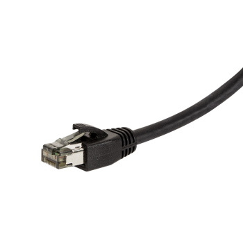 PATCH CORD S/FTP LOGILINK Cat8.1, LSZH, cupru, 15 m, negru, AWG26, dublu ecranat CQ8103S (timbru verde 0.8 lei) 