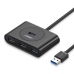 HUB extern Ugreen, CR113 porturi USB: USB 3.0 x 4, conectare prin USB 3.0, lungime 0.5 m, negru, 20290 (timbru verde 0.8 lei) - 6957303822904 