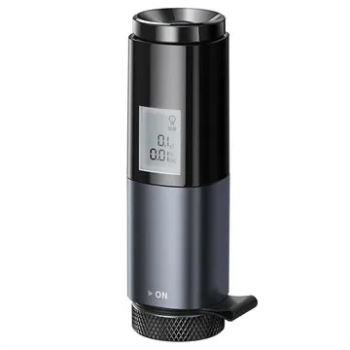 ALCOOL TESTER Baseus, LED Breath, incarcare USB Type-C, negru CRCX-01 (timbru verde 0.08 lei) 