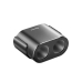 INCARCATOR auto Baseus High Efficiency, 2 x USB Output 5V/3.4A, 2 x bricheta auto, total output 96W, pt. bricheta auto, lungime cablu 60cm, negru CRDYQ-01 (timbru verde 0.18 lei) - 6953156296923 