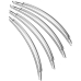 PROTECTIE AUTO pentru usa Baseus Streamlined, contine 4 bucati (2 benzi scurte), transparent CRFZT-A02 - 6953156217515 