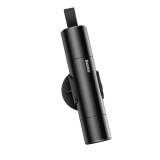 DISPOZITIV URGENTE auto Baseus, ciocan spart geamul + cutter centura, gri CRSFH-0G - 6953156210561 