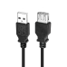 CABLU USB LOGILINK prelungitor, USB 2.0 (T) la USB 2.0 (M), 3m, negru, CU0011B (timbru verde 0.18 lei) 