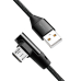 CABLU adaptor LOGILINK, pt. smartphone, Micro-USB (T) la USB 2.0 (T), 0.3 m, negru, CU0141 (timbru verde 0.08 lei) 