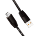 LogiLink USB 2.0 Cable, AM to Micro BM, metric print cable, 1m CU0158 (timbru verde 0.08 lei) 