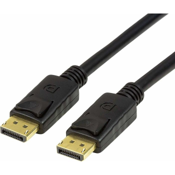 CABLU video LOGILINK, DisplayPort (T) la DisplayPort (T), 2m, conectori auriti, rezolutie maxima 8K (7680 x 4320) la 60 Hz, negru, CV0120 (timbru verde 0.8 lei) 
