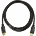 CABLU video LOGILINK, DisplayPort (T) la DisplayPort (T), 2m, conectori auriti, rezolutie maxima 8K (7680 x 4320) la 60 Hz, negru, CV0120 (timbru verde 0.8 lei) 