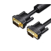 Cablu video Vention, VGA(T) la VGA(T), 1.5m, rezolutie maxima 1080p la 60 Hz, conectori auriti, cupru, invelis PVC, filtre de ferita, negru, DAEBG (timbru verde 0.18lei) - 6922794741614 