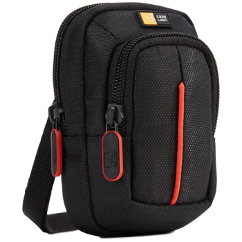 GEANTA pt. camera compacta, CASE LOGIC, buzunar frontal | buzunar intern, curea detasabila, negru, DCB302K/3201012 DCB-302 BLACK