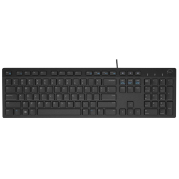 Dell Multimedia Keyboard-KB216 - US International (QWERTY) - Black (RTL BOX)