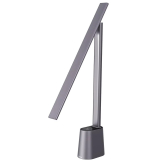 LAMPA BIROU LED Baseus Smart Eye Series, putere 5W, 3 trepte intensitate luminoasa, material ABS+PC+aliaj de aluminiu, rotire 180 grade, alimentare: cablu USB Type-C inclus, gri DGZG-0G (timbru verd 