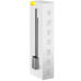 LAMPA BIROU LED Baseus Smart Eye Series, putere 5W, 3 trepte intensitate luminoasa, material ABS+PC+aliaj de aluminiu, rotire 180 grade, alimentare: cablu USB Type-C inclus, gri DGZG-0G (timbru verd 
