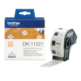 Rola Etichete Brother DK11221 square paper label Dimensiune 23mm black on white 1000 de bucati