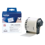 Banda Continua Hartie Brother DK44205 Dimensiune 62mm x 30.48m black on white