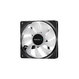 VENTILATOR DeepCool PC RF120, 120x120x25 mm, 1500rpm, control PWM, LED, 1 ventilator, 4-pin PWM, negru, DP-FRGB-RF120-1C 
