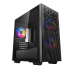 CARCASA DEEPCOOL MATREXX 40 3FS, Mini Tower M-ATX, fara sursa, sticla securizata, 3 x fan, USB 2.0 x 1, USB 3.0 x 1, Jack 3.5mm x 1, mesh pt. filtrare praf, DP-MATX-MATREXX40-3FS (timbru verde 0.24 