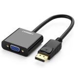 CABLU video Ugreen, DP109 DP (T) la 1 x VGA (M) 1920x1080 la 60Hz cu sunet, lungime 0.25m, negru 20415 (timbru verde 0.8 lei) - 6957303824151 