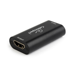 REPEATER semnal GEMBIRD, HDMI (M) la HDMI (M), extindere semnal pana la 40m, negru, DRP-HDMI-02 (timbru verde 0.08 lei) 