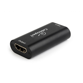 REPEATER semnal GEMBIRD, HDMI (M) la HDMI (M), extindere semnal pana la 40m, negru, DRP-HDMI-02 (timbru verde 0.08 lei) 
