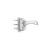 Suport stalp cu doza inclusa pentru camerele PTZ - Hikvision DS-1604ZJ-Pole 
