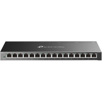 SWITCH TP-LINK Omada easy smart, 16 porturi Gigabit, carcasa metalica montabila in rack 