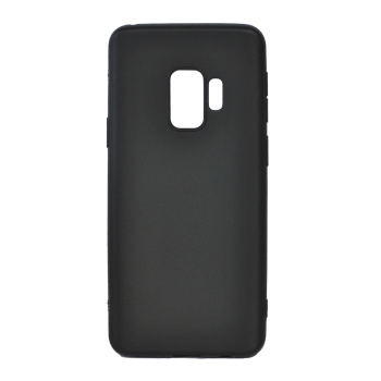Husa Samsung S9 Spacer, negru, grosime 1 mm, material flexibil TPU, ColorFull Matt Ultra negru SPT-MUT-SA.S9 