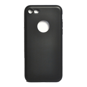 Spacer Husa Iphone 7 / Iphone 8 / Iphone SE 2 / Iphone SE 3, grosime 1 mm, material flexibil TPU, ColorFull Matt Ultra negru SPT-MUT-IP.7G 