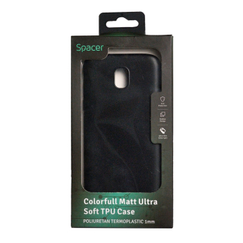 Husa Samsung J5 2017 (doar J530F) Spacer, negru, grosime 1 mm, material flexibil TPU, ColorFull Matt Ultra negru SPT-MUT-SA.J52017 Husa Samsung J5 2017 (doar J530F) Spacer, negru, grosime 1 mm, material flexibil TPU, ColorFull Matt Ultra negru SPT-MUT-SA.J52017