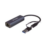 Cablu D-Link 2.5G USB-C ETHERNET ADAPTER/1X 2.5 GIGABIT TP (RJ-45) DUB-2315