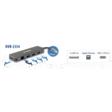 Cablu D-Link 5-IN-1 USB-C HUB/W 1G ETHERNET/POWER DELIVERY DUB-2334
