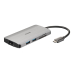 D-Link USB-C 8-PORT USB HUB+HDMI+LAN/WITH CARD READER+USB-C PD DUB-M810