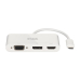 Docking Station D-Link USB-C 3-PORT VIDEO ADAPTER/HDMI + DISPLAYPORT + VGA DUB-V310